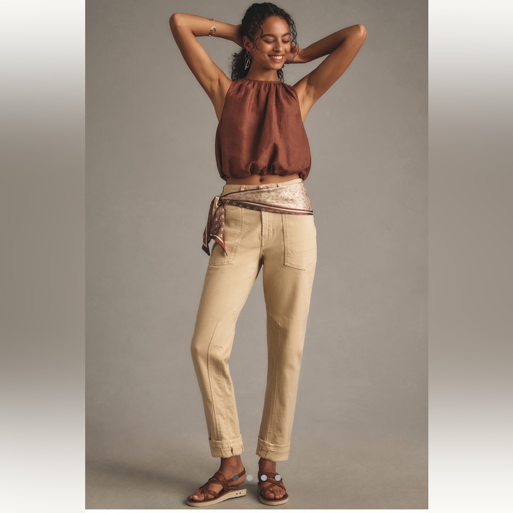 Pilcro Cream Pants